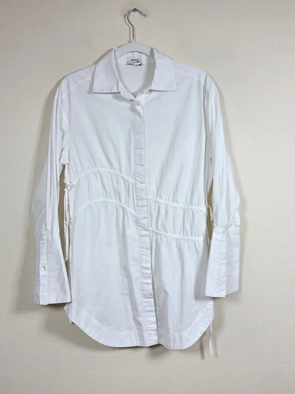 SUBOO SIA DRAWCORD SHIRT SIZE XS MSRP $229